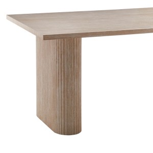 pak-101-000094-1 ΤΡΑΠΕΖΙ LOOZIR PAKOWORLD MDF ΣΕ ΑΠΟΧΡΩΣΗ ΛΕΥΚΟ ΜΑΡΜΑΡΟΥ 180X90X75ΕΚ