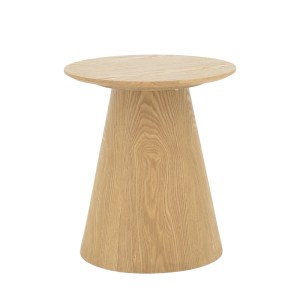 pak-101-000108 ΒΟΗΘΗΤΙΚΟ ΤΡΑΠΕΖΙ KAYANO PAKOWORLD MDF ΣΕ ΦΥΣΙΚΗ ΑΠΟΧΡΩΣΗ Φ45X50ΕΚ