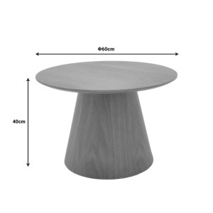 pak-101-000110-2 ΒΟΗΘΗΤΙΚΟ ΤΡΑΠΕΖΙ KAYANO PAKOWORLD MDF ΣΕ ΦΥΣΙΚΗ ΑΠΟΧΡΩΣΗ Φ60X40ΕΚ