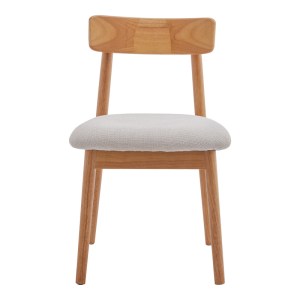 pak-101-000126-3 ΚΑΡΕΚΛΑ TULLO PAKOWORLD RUBBERWOOD ΣΕ ΦΥΣΙΚΗ ΑΠΟΧΡΩΣΗ 46X45X78ΕΚ