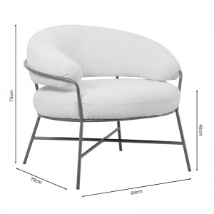 pak-110-000057-4 ΠΟΛΥΘΡΟΝΑ MALU PAKOWORLD ΜΠΟΥΚΛΕ ΚΡΕΜ-ΧΡΥΣΟ 84X79X76ΕΚ
