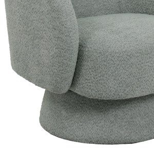 pak-110-000078-2 ΠΟΛΥΘΡΟΝΑ ΠΕΡΙΣΤΡΕΦΟΜΕΝΗ KRESLO PAKOWORLD ΜΠΟΥΚΛΕ ΥΦΑΣΜΑ ΣΕ ΦΥΣΤΙΚΙ ΑΠΟΧΡΩΣΗ 78X81X77ΕΚ