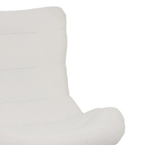 pak-110-000079-1 ΠΟΛΥΘΡΟΝΑ-ΜΠΕΡΖΕΡΑ SILLA PAKOWORLD ΜΠΟΥΚΛΕ ΥΦΑΣΜΑ ΣΕ ΛΕΥΚΗ ΑΠΟΧΡΩΣΗ 97X80X100ΕΚ