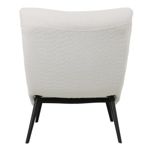pak-110-000079-5 ΠΟΛΥΘΡΟΝΑ-ΜΠΕΡΖΕΡΑ SILLA PAKOWORLD ΜΠΟΥΚΛΕ ΥΦΑΣΜΑ ΣΕ ΛΕΥΚΗ ΑΠΟΧΡΩΣΗ 97X80X100ΕΚ