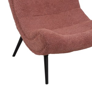 pak-110-000080-2 ΠΟΛΥΘΡΟΝΑ-ΜΠΕΡΖΕΡΑ SILLA PAKOWORLD ΜΠΟΥΚΛΕ ΥΦΑΣΜΑ ΣΕ ΣΑΠΙΟ ΜΗΛΟ ΑΠΟΧΡΩΣΗ 97X80X100ΕΚ