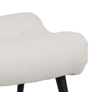 pak-110-000082-3 ΣΚΑΜΠΟ - ΥΠΟΠΟΔΙΟ SILLA PAKOWORLD ΜΠΟΥΚΛΕ ΥΦΑΣΜΑ ΣΕ ΛΕΥΚΗ ΑΠΟΧΡΩΣΗ 68X58X40ΕΚ