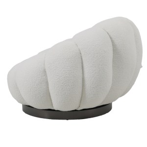 pak-110-000086-3 ΠΟΛΥΘΡΟΝΑ ΠΕΡΙΣΤΡΕΦΟΜΕΝΗ NESTER PAKOWORLD ΜΠΟΥΚΛΕ ΥΦΑΣΜΑ ΣΕ ΛΕΥΚΟ ΑΠΟΧΡΩΣΗ 98X97X69ΕΚ