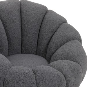 pak-110-000087-2 ΠΟΛΥΘΡΟΝΑ ΠΕΡΙΣΤΡΕΦΟΜΕΝΗ NESTER PAKOWORLD ΜΠΟΥΚΛΕ ΥΦΑΣΜΑ ΣΕ ΓΚΡΙ ΑΠΟΧΡΩΣΗ 98X97X69ΕΚ
