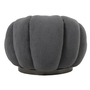 pak-110-000087-4 ΠΟΛΥΘΡΟΝΑ ΠΕΡΙΣΤΡΕΦΟΜΕΝΗ NESTER PAKOWORLD ΜΠΟΥΚΛΕ ΥΦΑΣΜΑ ΣΕ ΓΚΡΙ ΑΠΟΧΡΩΣΗ 98X97X69ΕΚ