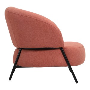 pak-110-000108-1 ΠΟΛΥΘΡΟΝΑ JENNIE PAKOWORLD ΥΦΑΣΜΑ ΣΕ ΚΕΡΑΜΙΔΙ ΑΠΟΧΡΩΣΗ ΜΕ ΜΑΥΡΑ ΜΕΤΑΛΛΙΚΑ ΠΟΔΙΑ 84X84X71,5ΕΚ