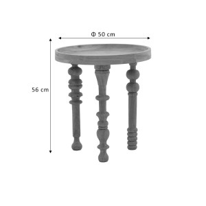 pak-113-000029-5 ΤΡΑΠΕΖΙ ΣΑΛΟΝΙΟΥ KELLY ΣΕΤ 2ΤΕΜ PAKOWORLD ΜΑΣΙΦ ΞΥΛΟ ΑΚΑΚΙΑΣ ΦΥΣΙΚΟ
