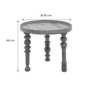 pak-113-000029-6 ΤΡΑΠΕΖΙ ΣΑΛΟΝΙΟΥ KELLY ΣΕΤ 2ΤΕΜ PAKOWORLD ΜΑΣΙΦ ΞΥΛΟ ΑΚΑΚΙΑΣ ΦΥΣΙΚΟ