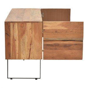 pak-113-000038-4 ΕΠΙΠΛΟ ΤΗΛΕΟΡΑΣΗΣ DERVIE PAKOWORLD ΦΥΣΙΚΟ ΜΑΣΙΦ ΞΥΛΟ ΑΚΑΚΙΑΣ 130X43.5X66.5ΕΚ