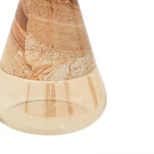 pak-115-003177-2 ΒΟΗΘΗΤΙΚΟ ΤΡΑΠΕΖΑΚΙ BOUNDAR INART ΜΠΕΖ-ΧΡΥΣΟ ΜΕΤΑΛΛΟ-ΓΥΑΛΙ Φ50X49ΕΚ