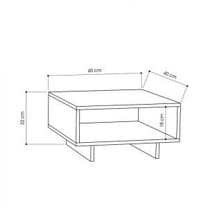 pak-119-000728-2 ΒΟΗΘΗΤΙΚΟ ΤΡΑΠΕΖΑΚΙ HOLA ΧΡΩΜΑ ΦΥΣΙΚΟ - ΑΝΘΡΑΚΙ 60X60X32ΕΚ