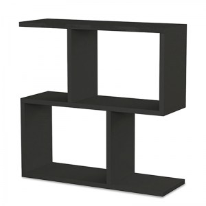 pak-119-000730 ΒΟΗΘΗΤΙΚΟ ΤΡΑΠΕΖΙ HOMEMANIA PAKOWORLD ΧΡΩΜΑ ΑΝΘΡΑΚΙ 60X20X60ΕΚ