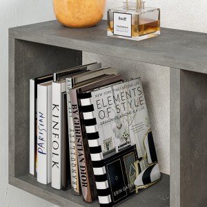 pak-119-001088-3 ΒΟΗΘΗΤΙΚΟ ΤΡΑΠΕΖΙ HOMEMANIA PAKOWORLD ΓΚΡΙ ANTIQUE 60X20X60ΕΚ