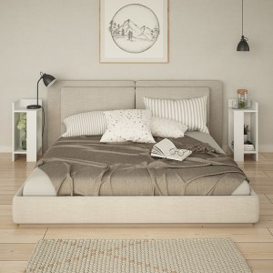 pak-119-001179-1 ΚΟΜΟΔΙΝΟ IMMERSE PAKOWORLD ΣΕΤ 2 ΤΜΧ. ΛΕΥΚΟ 27X25X60ΕΚ
