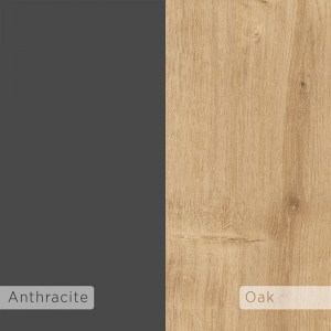 pak-119-001181-2 ΚΟΜΟΔΙΝΟ IMMERSE PAKOWORLD ΣΕΤ 2 ΤΜΧ. OAK-ΑΝΘΡΑΚΙ 27X25X60ΕΚ