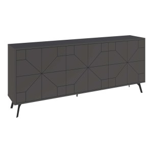 pak-119-001231 ΜΠΟΥΦΕΣ DUNE PAKOWORLD ΣΕ ΑΝΘΡΑΚΙ ΑΠΟΧΡΩΣΗ 181X35X77.4ΕΚ