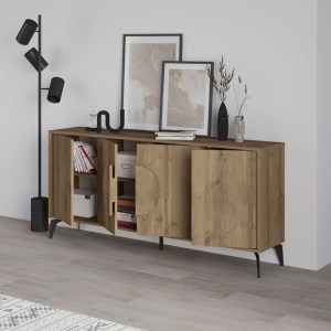 pak-119-001232-2 ΜΠΟΥΦΕΣ GORA PAKOWORLD ΣΕ ΑΠΟΧΡΩΣΗ ΑΝΟΙΧΤΟ ΚΑΡΥΔΙ 180X35.6X82ΕΚ