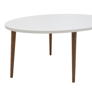 pak-120-000136-5 ΤΡΑΠΕΖΙ ΣΑΛΟΝΙΟΥ BARTON PAKOWORLD ΛΕΥΚΟ-ΚΑΦΕ 90X45X40ΕΚ