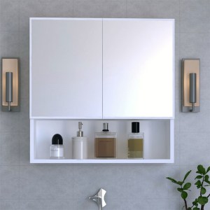 pak-120-000288-1 ΚΑΘΡΕΠΤΗΣ ΜΠΑΝΙΟΥ ZANTE PAKOWORLD ΛΕΥΚΟ 70X17X70ΕΚ