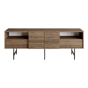 pak-120-000380 ΜΠΟΥΦΕΣ KEVAN PAKOWORLD ΚΑΡΥΔΙ-ΜΑΥΡΟ ΠΟΔΙ 180X35X65ΕΚ