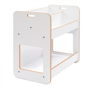 pak-120-000420 ΡΑΦΙΕΡΑ DOVERE PAKOWORLD ΛΕΥΚΟ MDF 56X34X55ΕΚ