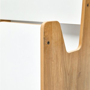pak-120-000421-4 ΡΑΦΙΕΡΑ CRANE PAKOWORLD ΦΥΣΙΚΟ-ΛΕΥΚΟ MDF 57X34X55ΕΚ