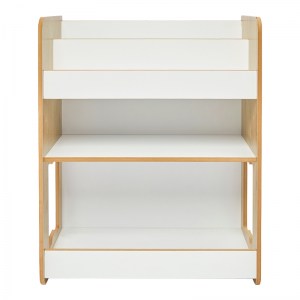 pak-120-000423-1 ΡΑΦΙΕΡΑ SEAGULL PAKOWORLD ΦΥΣΙΚΟ-ΛΕΥΚΟ MDF 57X34X70ΕΚ