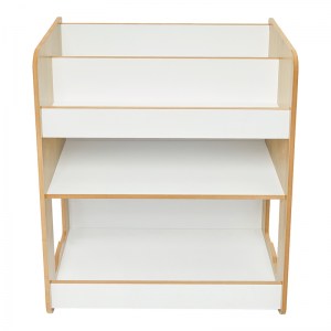 pak-120-000423-2 ΡΑΦΙΕΡΑ SEAGULL PAKOWORLD ΦΥΣΙΚΟ-ΛΕΥΚΟ MDF 57X34X70ΕΚ