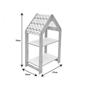 pak-120-000426-3 ΡΑΦΙΕΡΑ MONTESSORI ZOILEN PAKOWORLD ΦΥΣΙΚΟ-ΛΕΥΚΟ-ΜΠΛΕ MDF 50X30X80ΕΚ