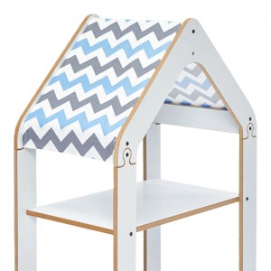 pak-120-000428-2 ΡΑΦΙΕΡΑ MONTESSORI ZOILEN PAKOWORLD ΛΕΥΚΟ-ΜΠΛΕ MDF 50X30X80ΕΚ