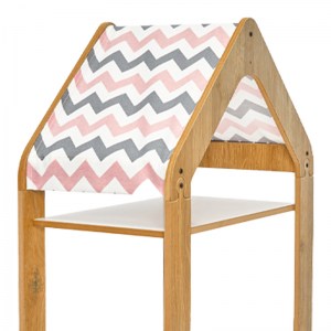 pak-120-000429-2 ΡΑΦΙΕΡΑ MONTESSORI ZOILEN I PAKOWORLD ΛΕΥΚΟ-ΦΥΣΙΚΟ-ΡΟΖ MDF 50X30X100ΕΚ