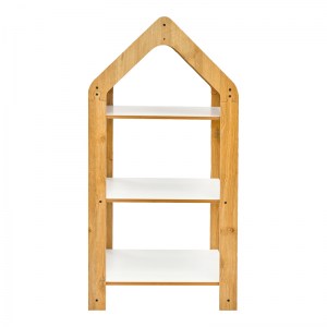 pak-120-000430-1 ΡΑΦΙΕΡΑ MONTESSORI ZOILEN I PAKOWORLD ΛΕΥΚΟ-ΦΥΣΙΚΟ-ΜΠΛΕ MDF 50X30X100ΕΚ