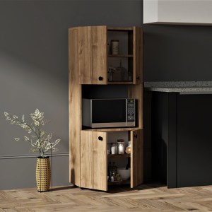 pak-120-000478-1 ΝΤΟΥΛΑΠΑ ΚΟΥΖΙΝΑΣ GUZEL PAKOWORLD ΣΕ ΚΑΡΥΔΙ ΑΠΟΧΡΩΣΗ 60X31.4X140ΕΚ