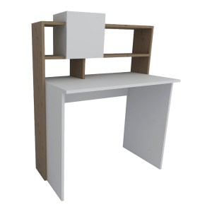 pak-120-000481 ΓΡΑΦΕΙΟ ΕΡΓΑΣΙΑΣ KOOGI PAKOWORLD ΣΕ OAK-ΛΕΥΚΗ ΑΠΟΧΡΩΣΗ 94X60X118ΕΚ