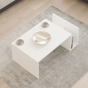 pak-120-000504-2 ΤΡΑΠΕΖΙ ΣΑΛΟΝΙΟΥ POKO PAKOWORLD ΣΕ ΛΕΥΚΗ ΑΠΟΧΡΩΣΗ 86.8X50X32,4ΕΚ