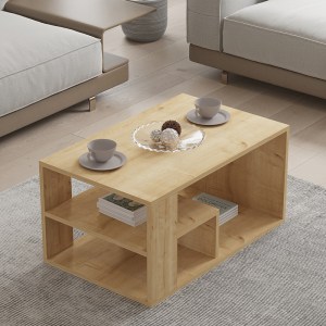 pak-120-000510-2 ΤΡΑΠΕΖΙ ΣΑΛΟΝΙΟΥ SOBU PAKOWORLD ΣΕ OAK ΑΠΟΧΡΩΣΗ 80X50X40ΕΚ