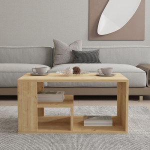 pak-120-000510-3 ΤΡΑΠΕΖΙ ΣΑΛΟΝΙΟΥ SOBU PAKOWORLD ΣΕ OAK ΑΠΟΧΡΩΣΗ 80X50X40ΕΚ