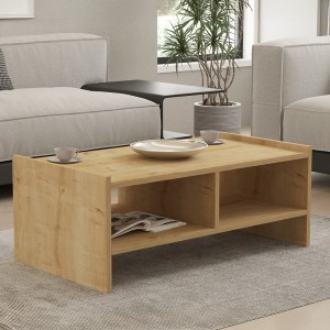 pak-120-000513-1 ΤΡΑΠΕΖΙ ΣΑΛΟΝΙΟΥ TIENA PAKOWORLD ΣΕ OAK ΑΠΟΧΡΩΣΗ 90X50X35ΕΚ