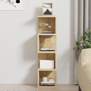 pak-120-000516-2 ΡΑΦΙΕΡΑ ΕΠΙΔΑΠΕΔΙΑ PRATEL PAKOWORLD ΣΕ OAK ΑΠΟΧΡΩΣΗ 25X27X95ΕΚ