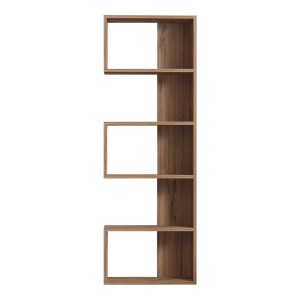 pak-120-000520-4 ΒΙΒΛΙΟΘΗΚΗ CASCADE PAKOWORLD ΣΕ SONOMA  ΑΠΟΧΡΩΣΗ 51.8X22X150ΕΚ
