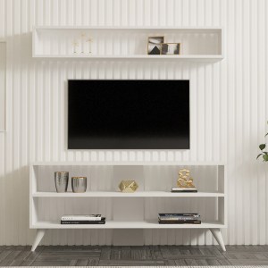 pak-120-000534-2 ΣΥΝΘΕΤΟ ΣΑΛΟΝΙΟΥ PRESTIGE PAKOWORLD ΣΕ ΛΕΥΚΗ ΑΠΟΧΡΩΣΗ 120X29,6X50ΕΚ