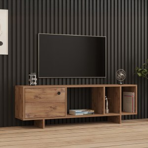 pak-120-000540-1 ΕΠΙΠΛΟ ΤΗΛΕΟΡΑΣΗΣ MUEBLE PAKOWORLD ΣΕ SONOMA ΑΠΟΧΡΩΣΗ 140X29X45ΕΚ