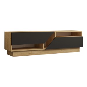 pak-120-000544 ΕΠΙΠΛΟ ΤΗΛΕΟΡΑΣΗΣ COGO PAKOWORLD ΣΕ OAK- ΑΝΘΡΑΚΙ ΑΠΟΧΡΩΣΗ 160X40X45ΕΚ