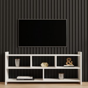 pak-120-000550-3 ΕΠΙΠΛΟ ΤΗΛΕΟΡΑΣΗΣ KAPRI PAKOWORLD ΣΕ ΛΕΥΚΗ ΑΠΟΧΡΩΣΗ 120X28X55ΕΚ