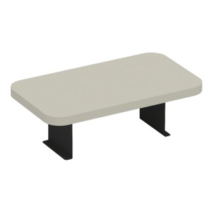 pak-120-000586 ΒΟΗΘΗΤΙΚΟ ΤΡΑΠΕΖΑΚΙ LINEA I PAKOWORLD ΣΕ ΑΠΟΧΡΩΣΗ ΚΡΕΜΑ ΜΕ ΜΑΥΡΑ ΜΕΤΑΛΛΙΚΑ ΠΟΔΙΑ 20X35X10ΕΚ