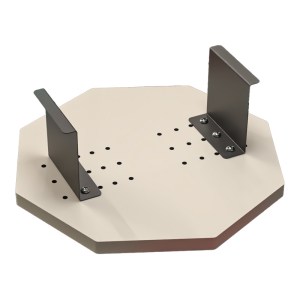 pak-120-000587-2 ΒΟΗΘΗΤΙΚΟ ΤΡΑΠΕΖΑΚΙ LINEA PAKOWORLD ΣΕ ΑΠΟΧΡΩΣΗ ΚΡΕΜΑ ΜΕ ΜΑΥΡΑ ΜΕΤΑΛΛΙΚΑ ΠΟΔΙΑ Φ34X10ΕΚ